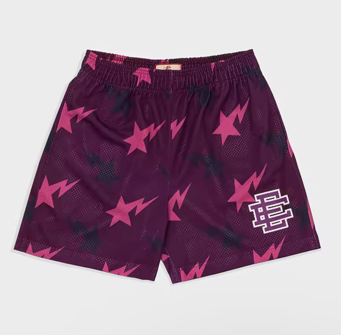 Purple Stars Shorts