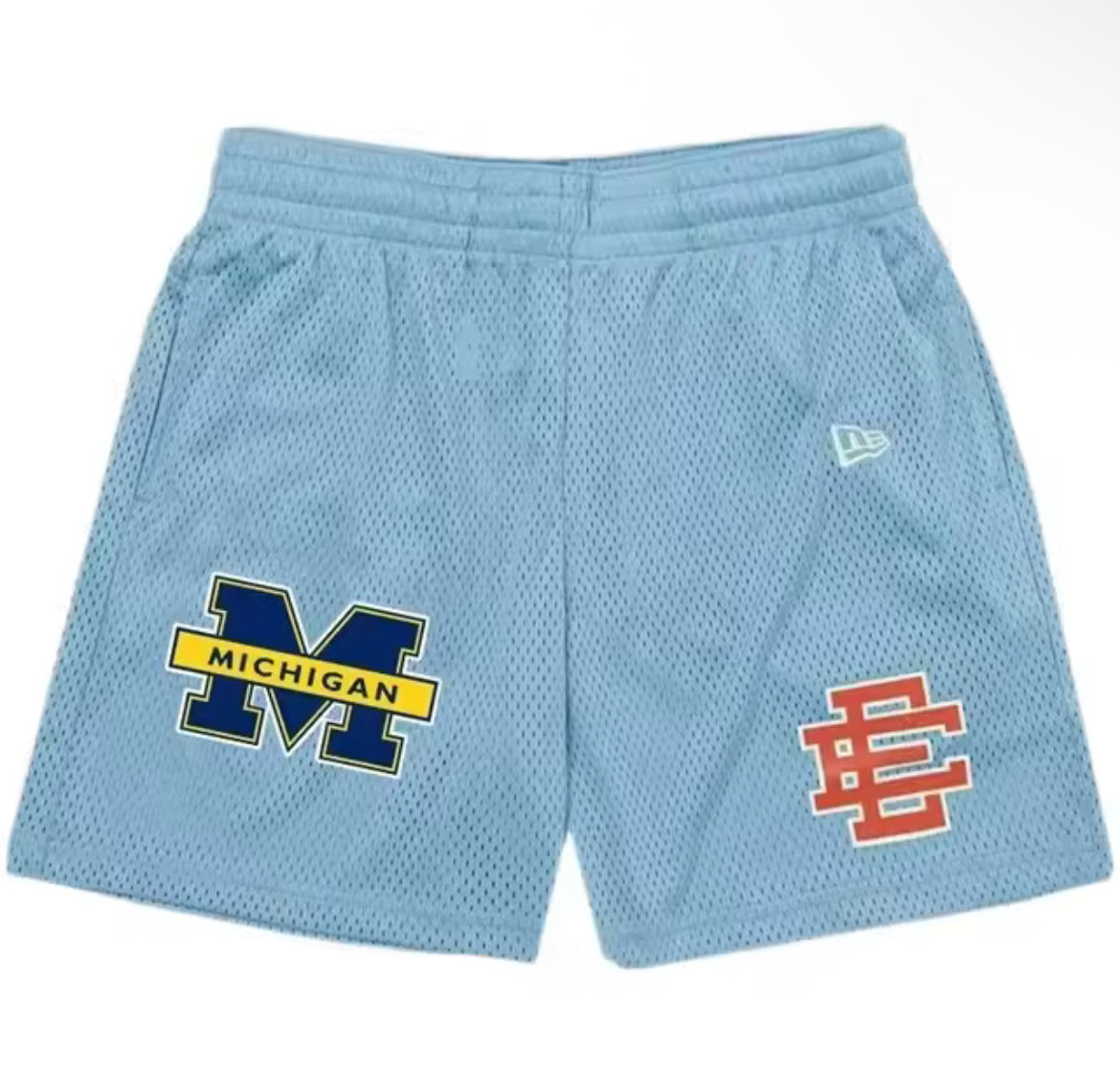 Light Blue Michigan Shorts